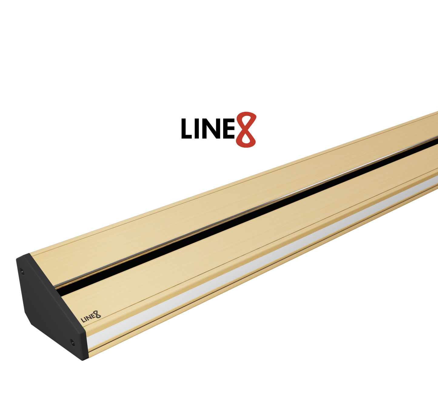 Line8 Model TL Triangle Power Track - American Spruce