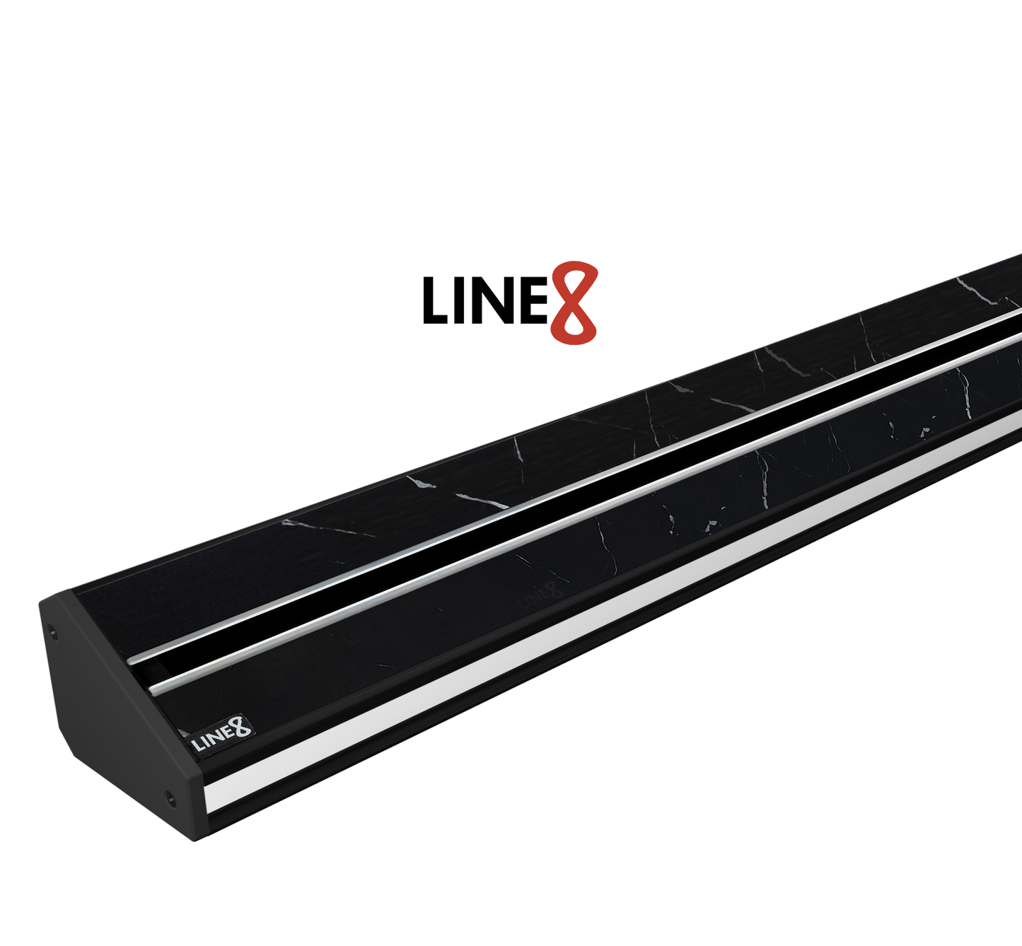 Line8 Model TL Triangle Power Track - Spanish Black Marble