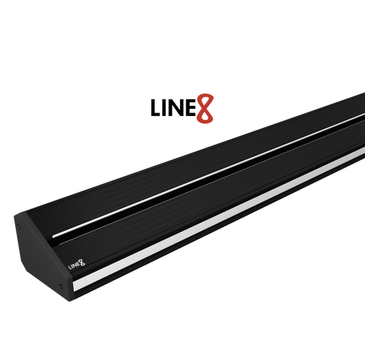 Line8 Model TL Triangle Power Track - Black Hairline
