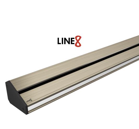 Line8 Model TL Triangle Power Track - Champagne Gold