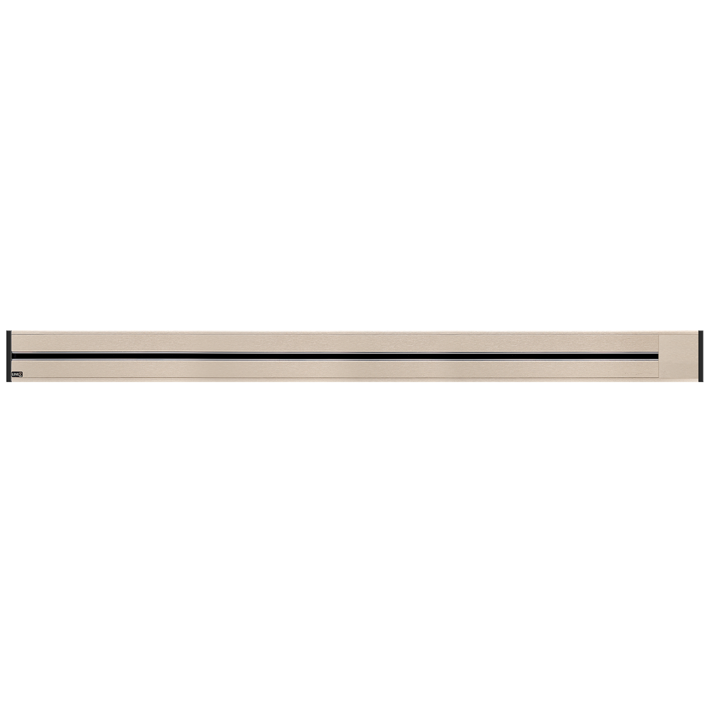 Line8 Model R Recessed Power Track - Champagne Gold Finish