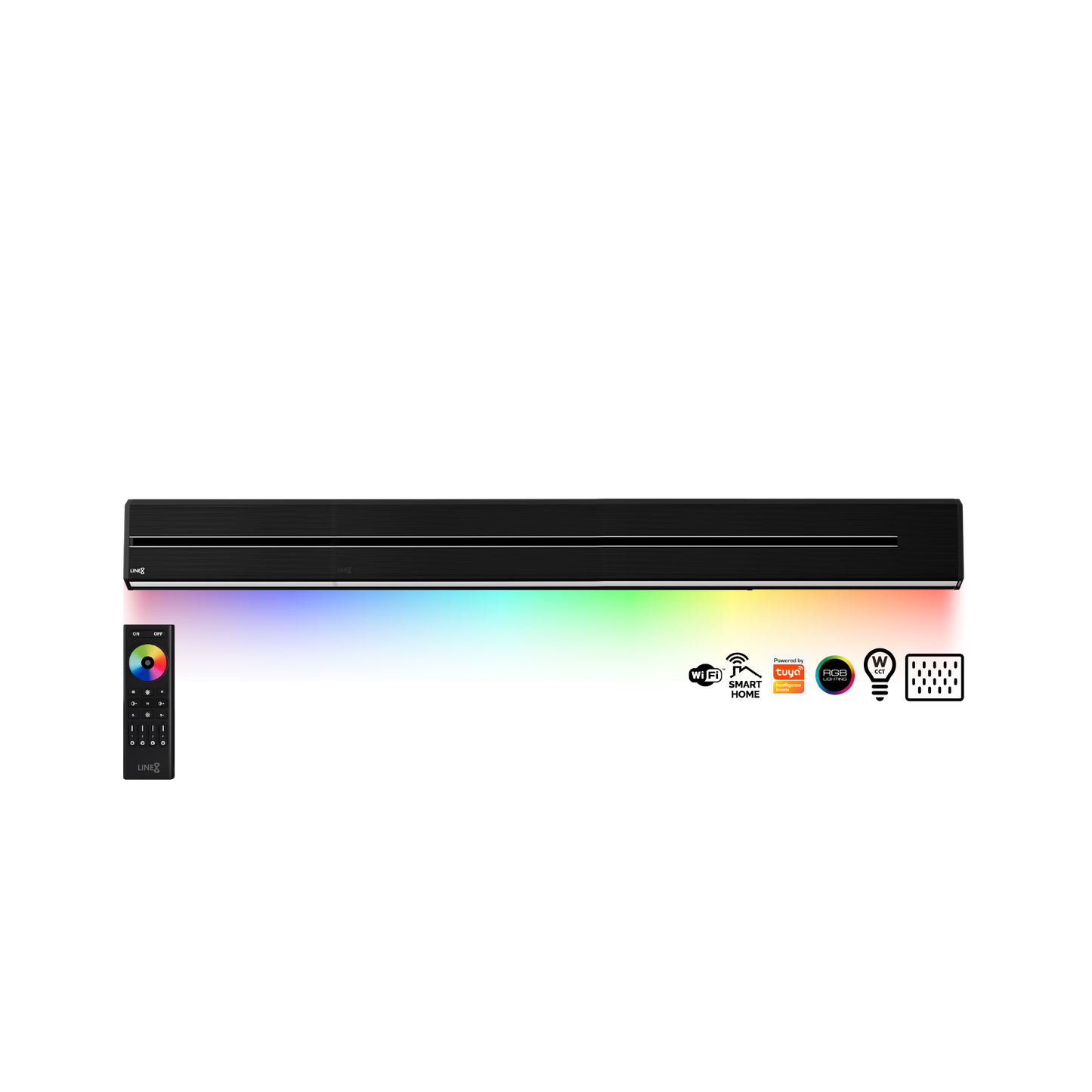 Line8 Model TL Triangle Power Track - Black Hairline