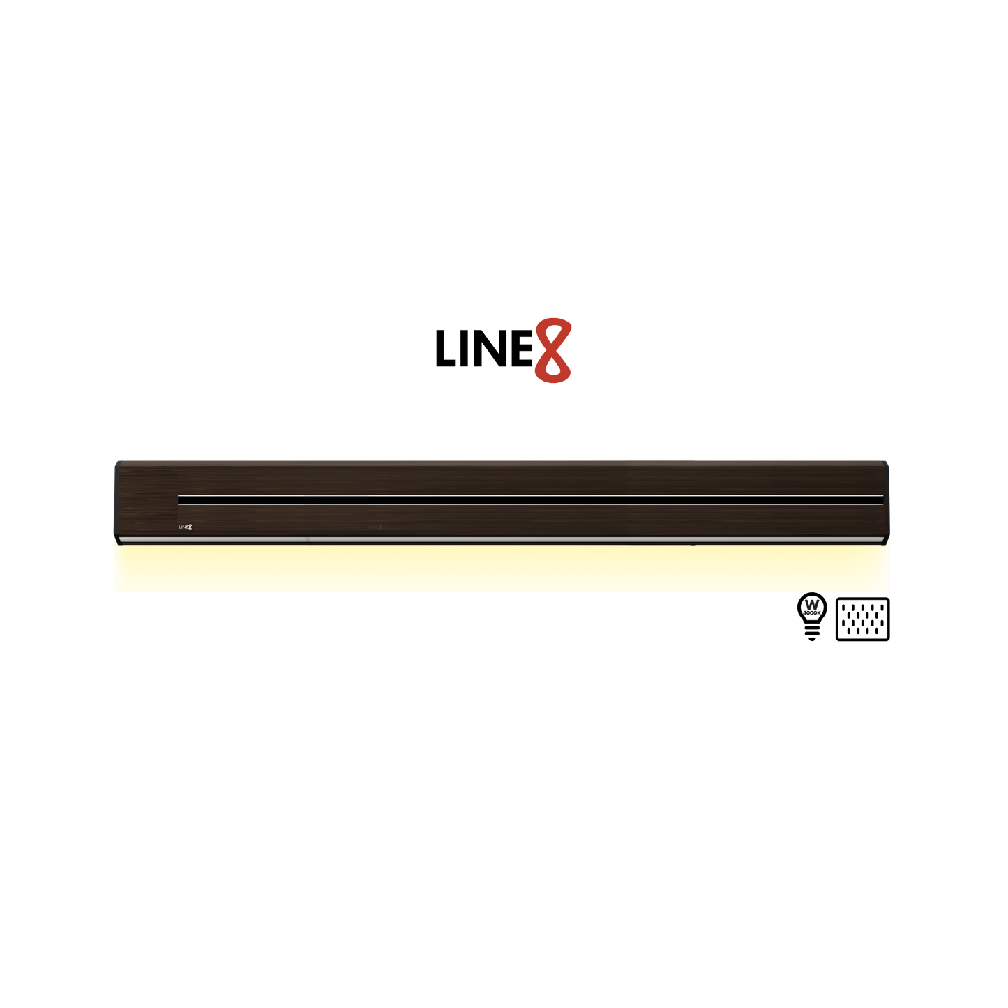 Line8 Model TL Triangle Power Track - Brazilian Rosewood