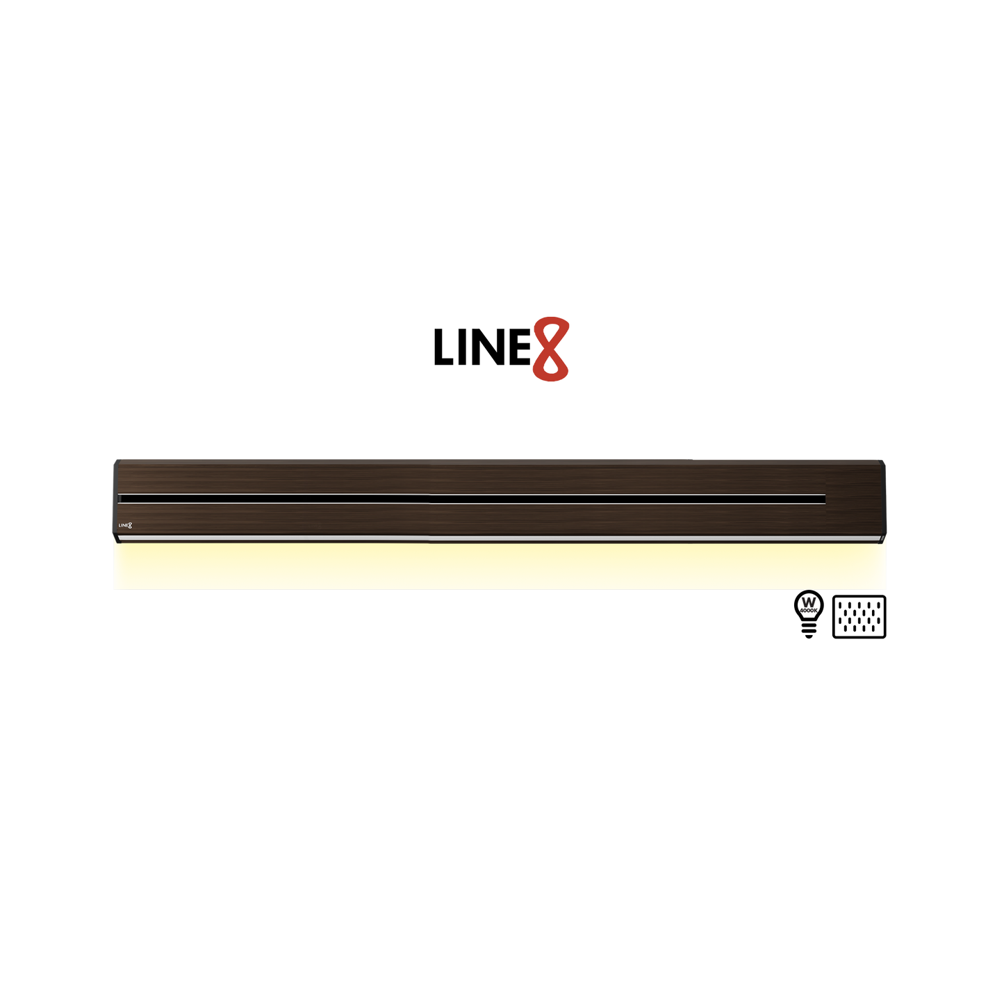 Line8 Model TL Triangle Power Track - Brazilian Rosewood