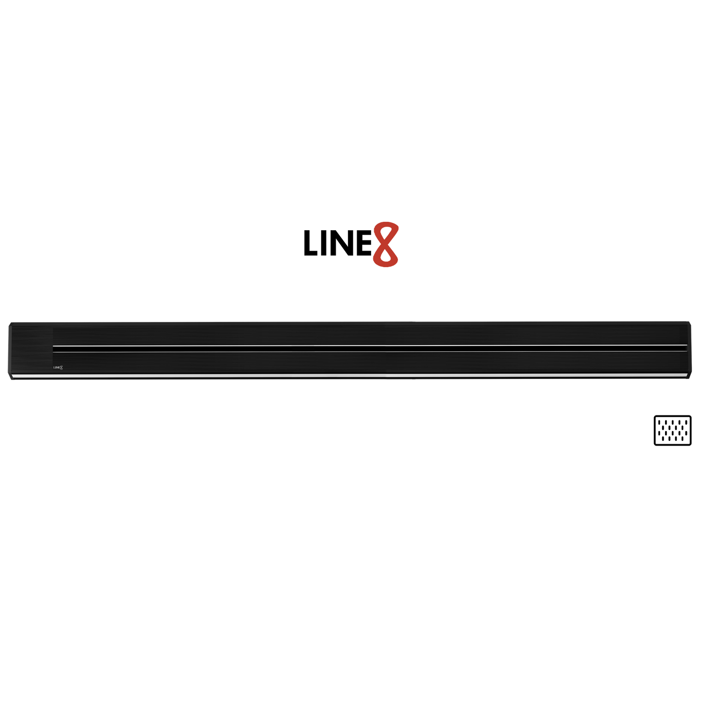 Line8 Model TL Triangle Power Track - Black Hairline