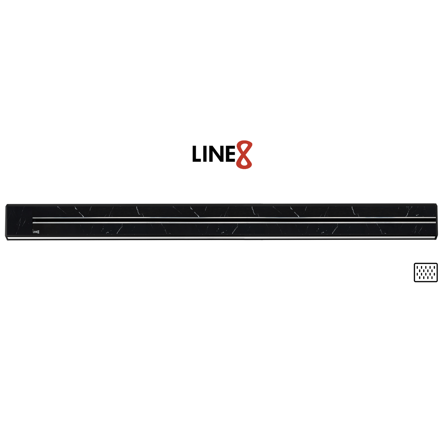 Line8 Model TL Triangle Power Track - Spanish Black Marble