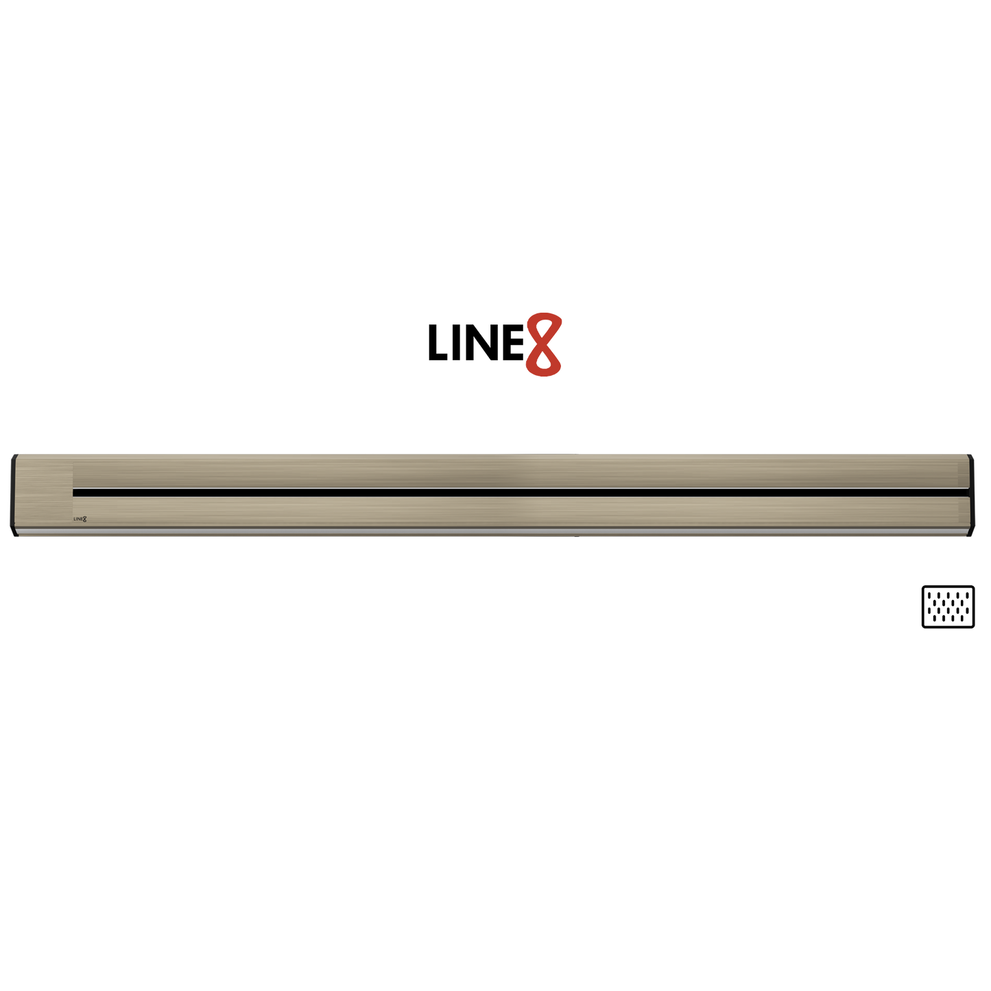 Line8 Model TL Triangle Power Track - Champagne Gold