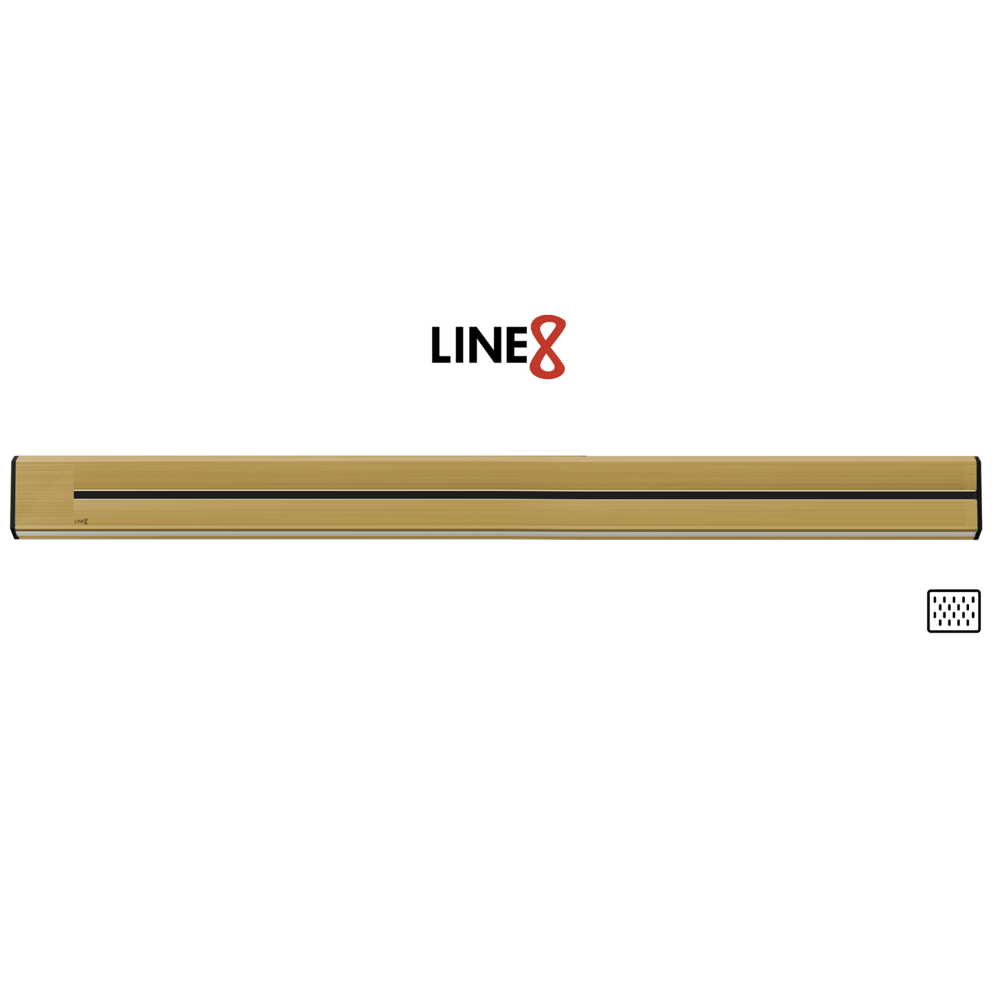 Line8 Model TL Triangle Power Track - Gold Hairline