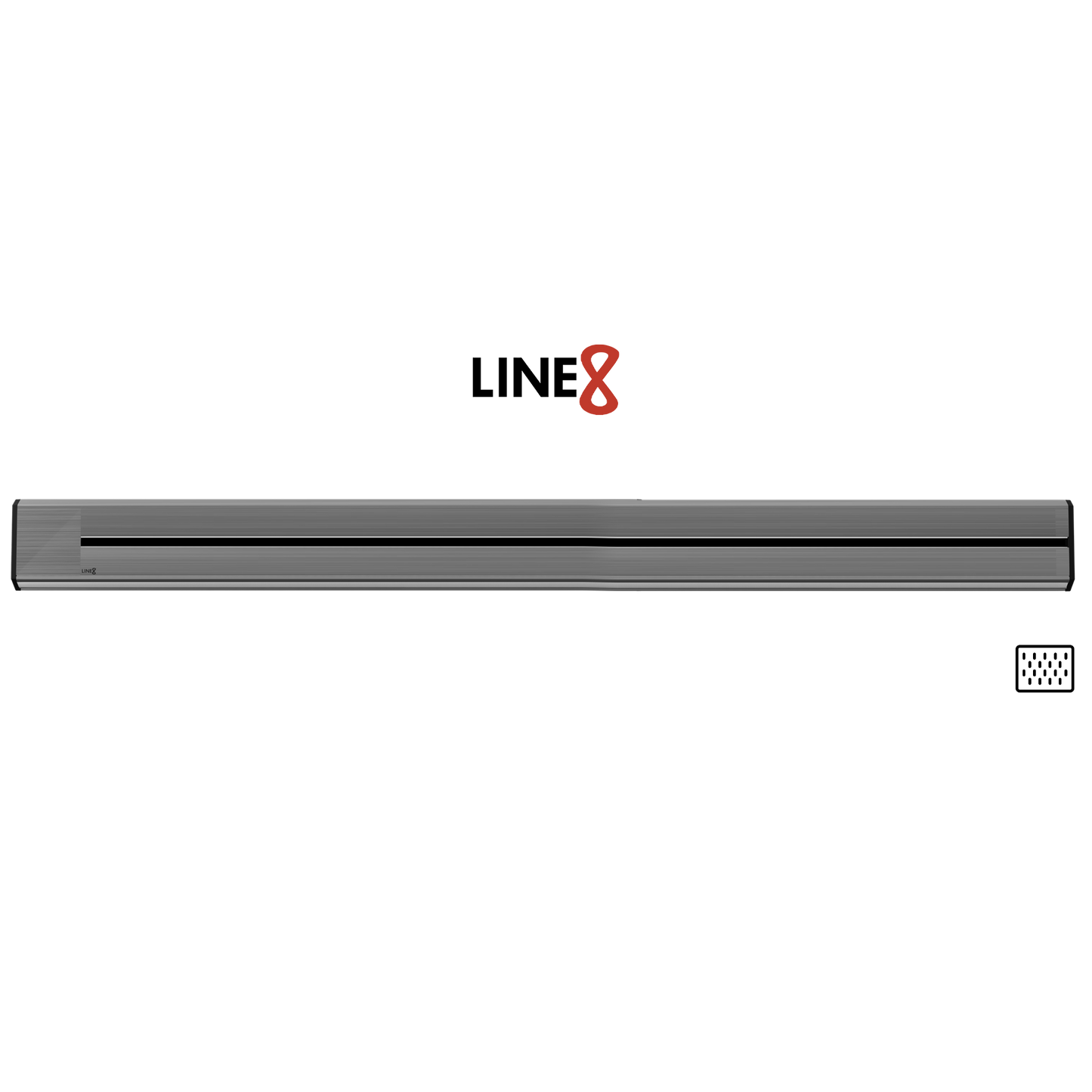Line8 Model TL Triangle Power Track - Silver Hairline