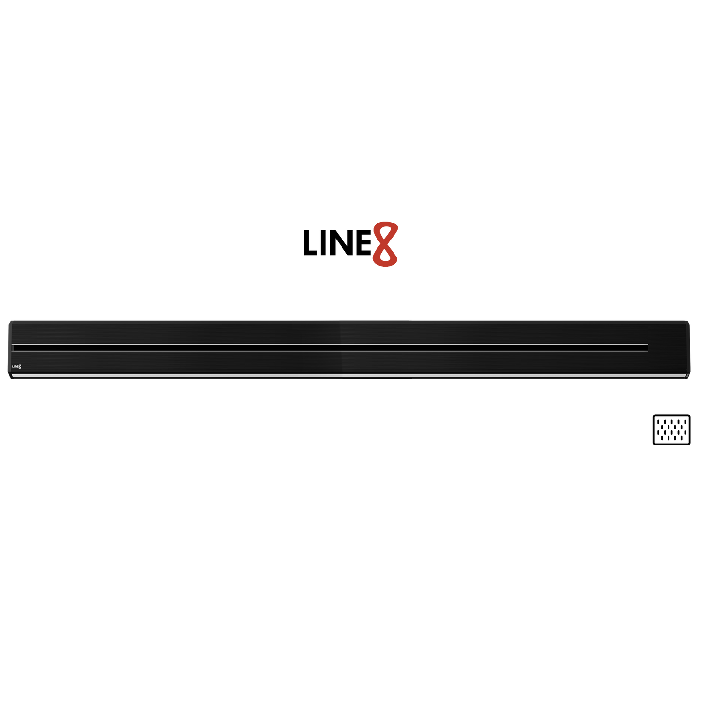 Line8 Model TL Triangle Power Track - Black Hairline