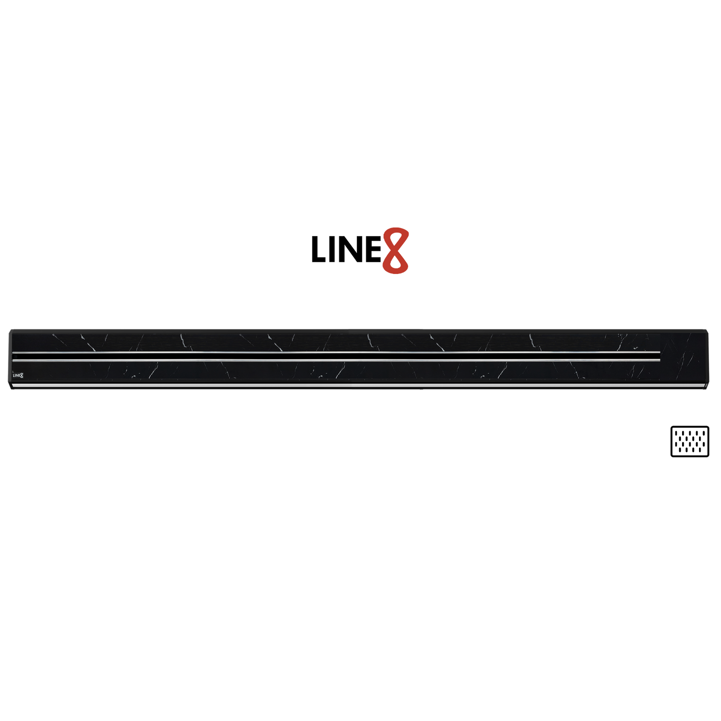 Line8 Model TL Triangle Power Track - Spanish Black Marble