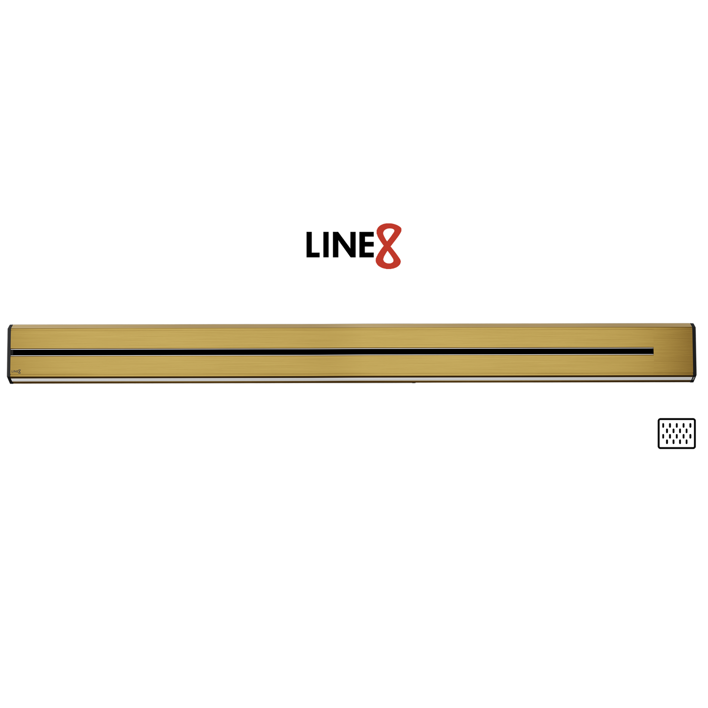 Line8 Model TL Triangle Power Track - Gold Hairline