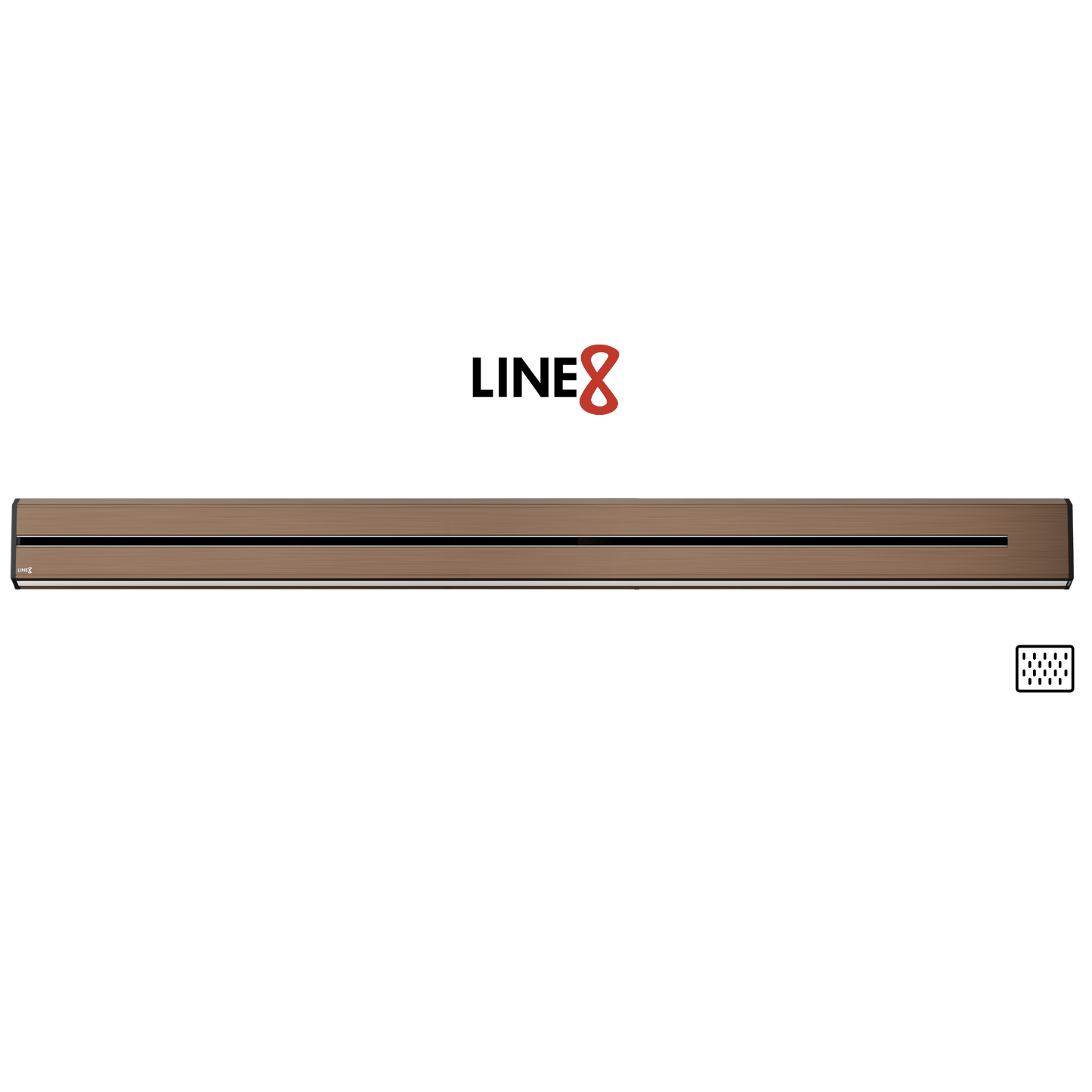 Line8 Model TL Triangle Power Track - Rose Gold