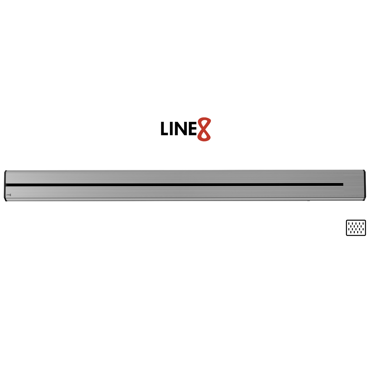 Line8 Model TL Triangle Power Track - Silver Hairline