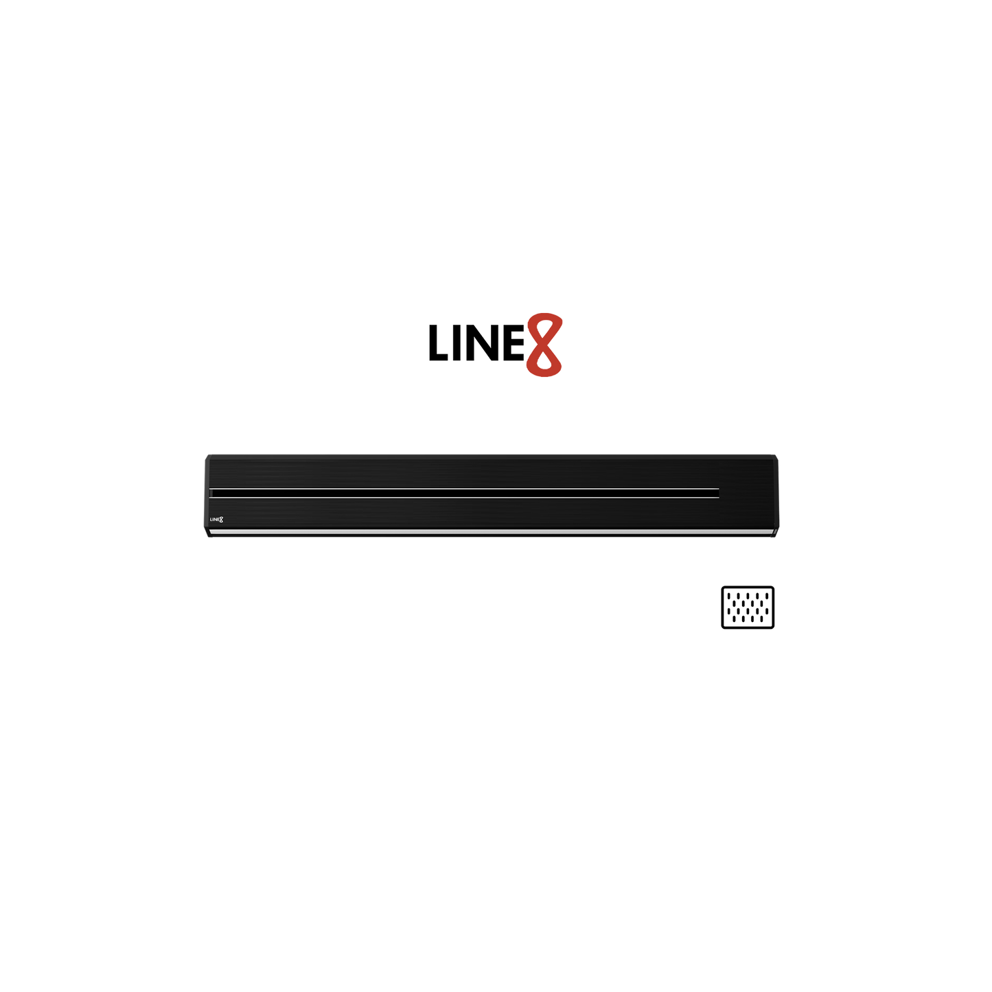 Line8 Model TL Triangle Power Track - Black Hairline