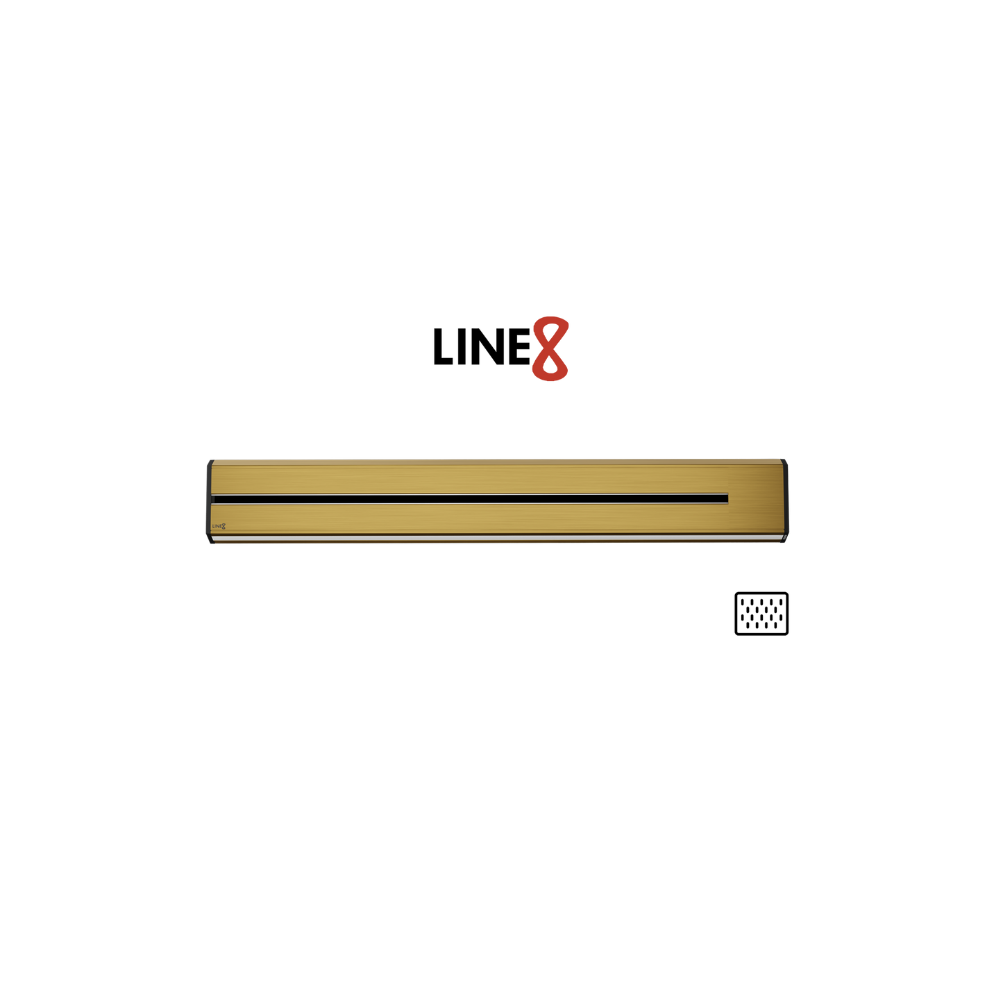 Line8 Model TL Triangle Power Track - Gold Hairline