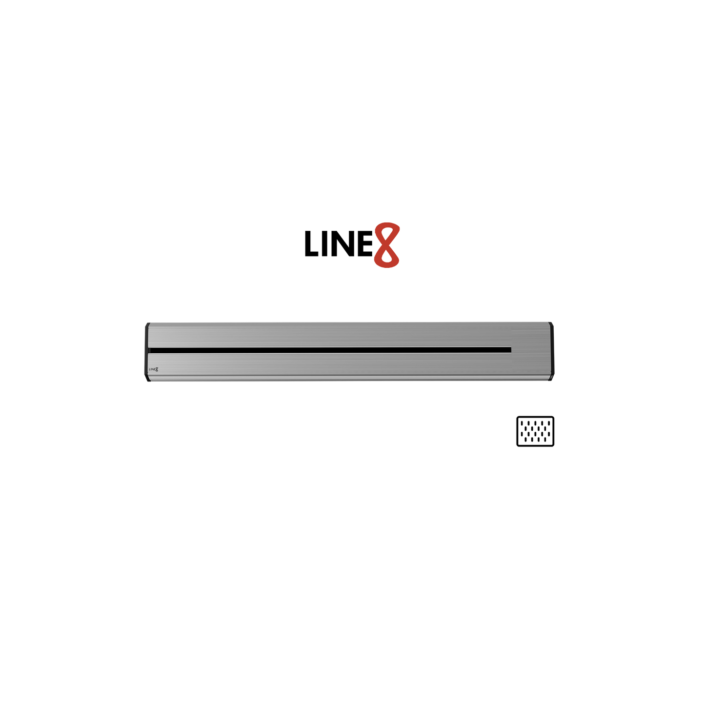 Line8 Model TL Triangle Power Track - Silver Hairline