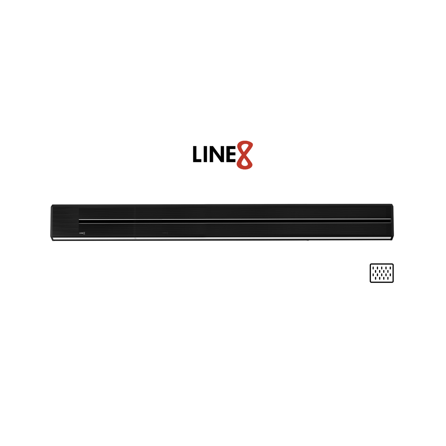 Line8 Model TL Triangle Power Track - Black Hairline