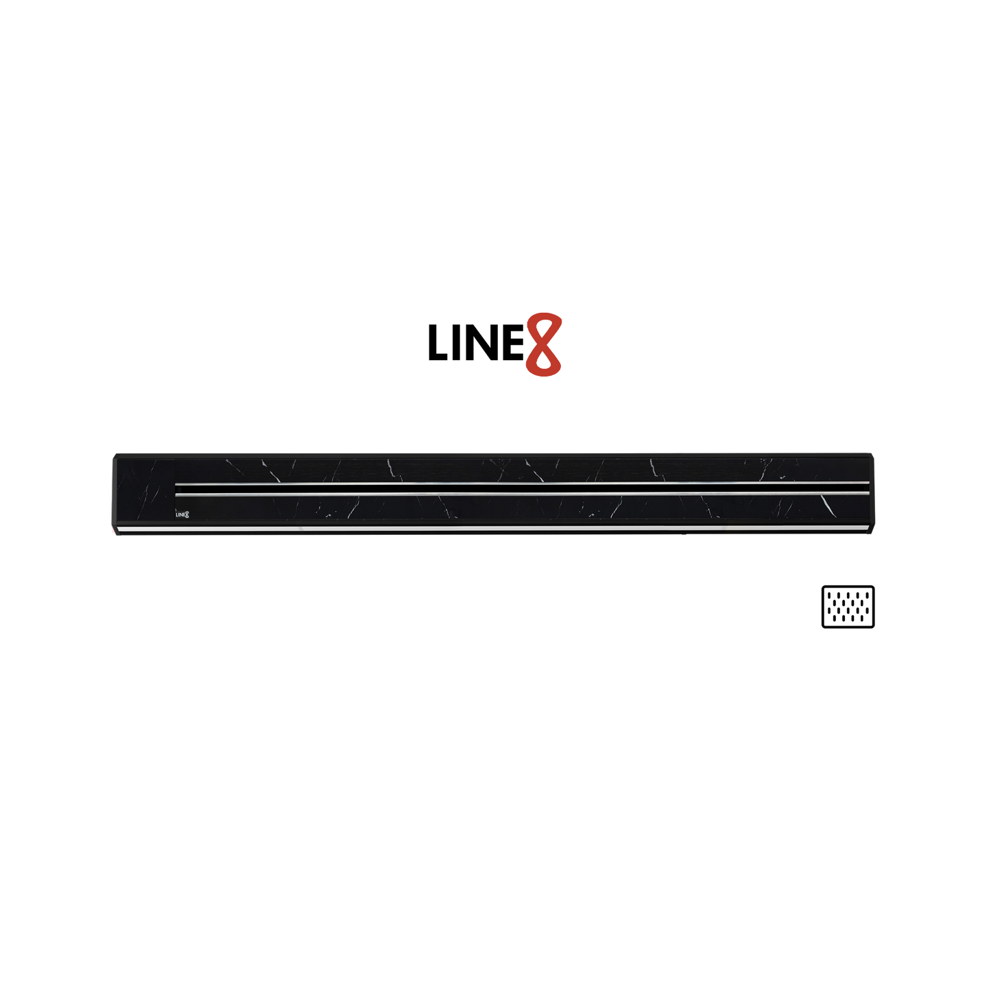 Line8 Model TL Triangle Power Track - Spanish Black Marble