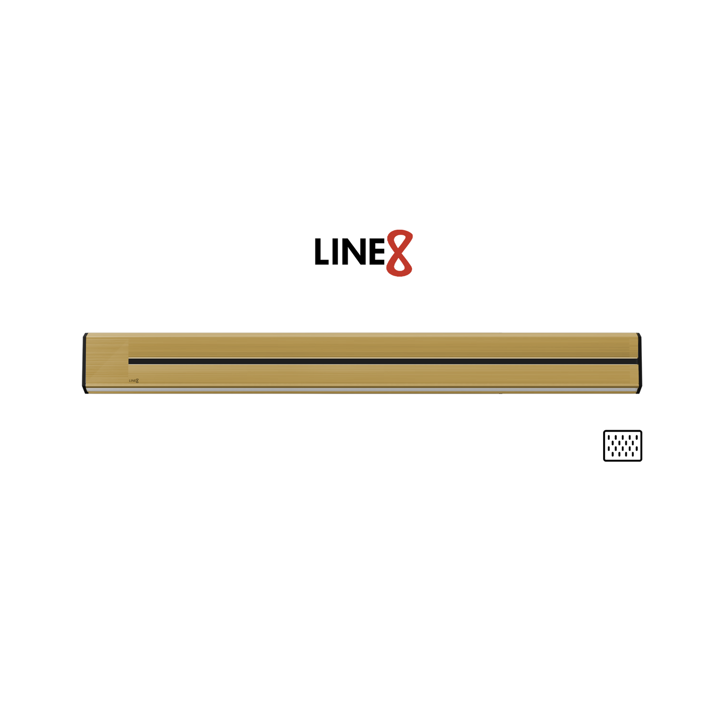Line8 Model TL Triangle Power Track - Gold Hairline