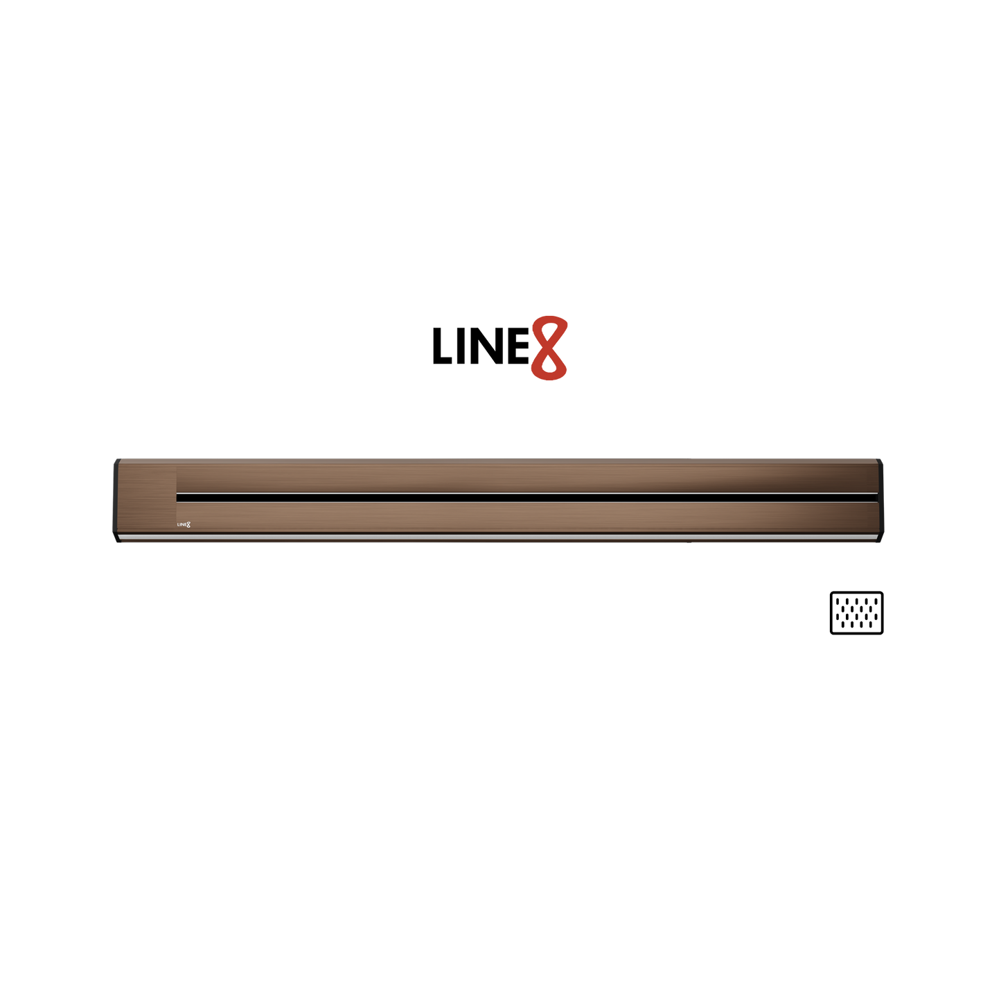 Line8 Model TL Triangle Power Track - Rose Gold