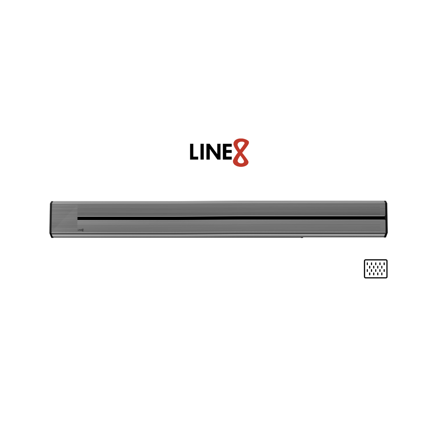 Line8 Model TL Triangle Power Track - Silver Hairline