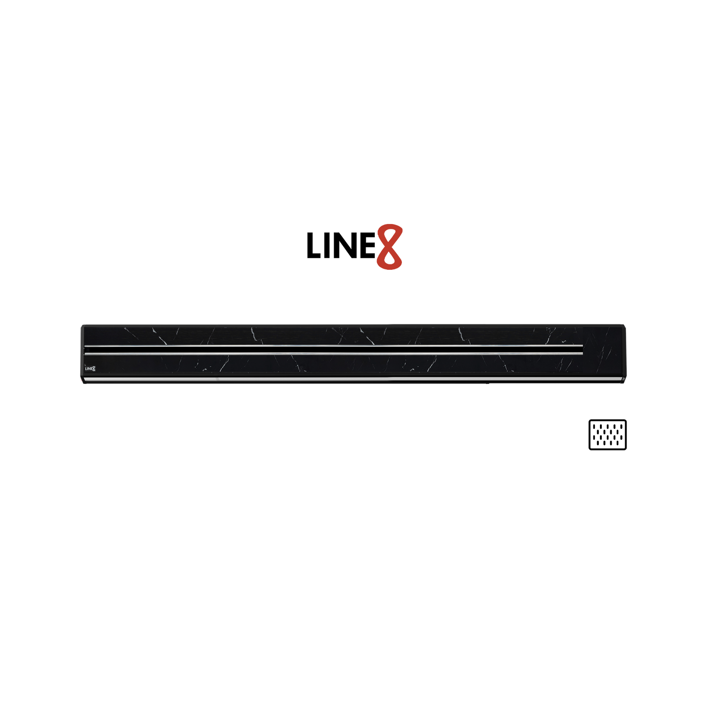 Line8 Model TL Triangle Power Track - Spanish Black Marble