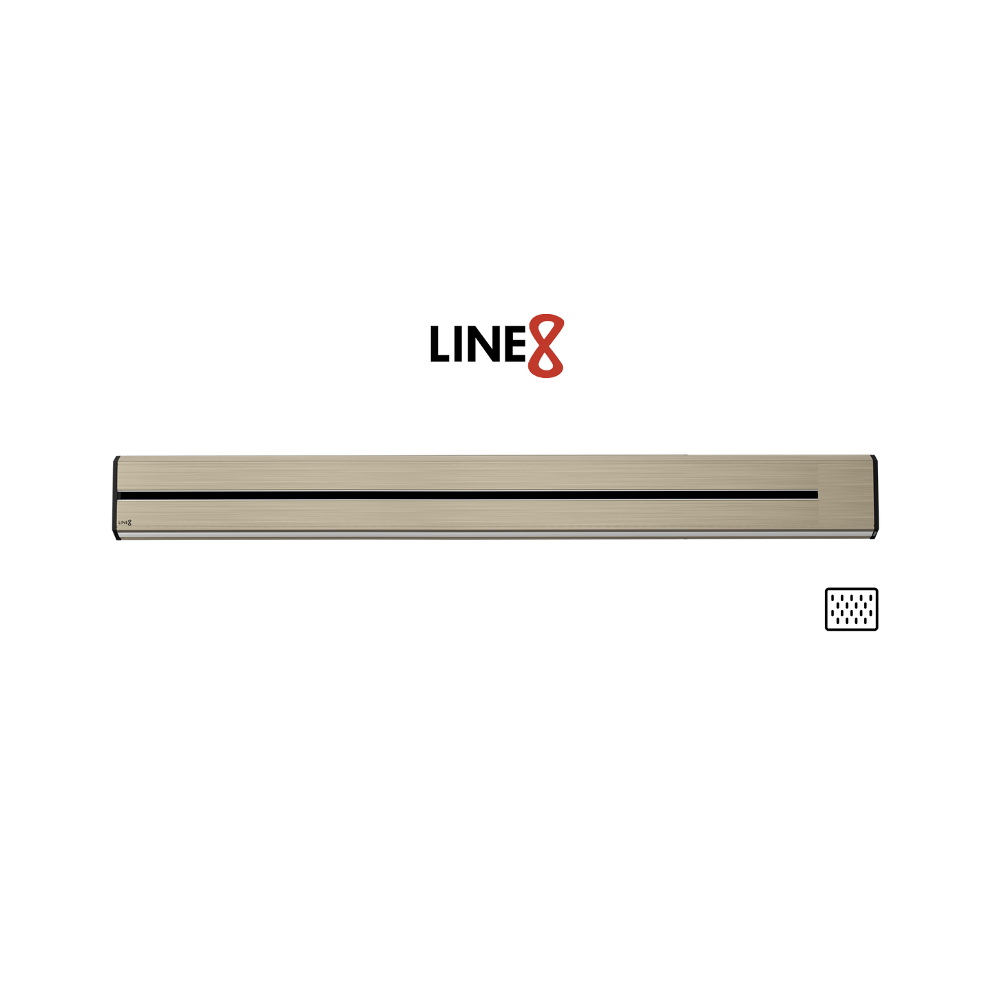 Line8 Model TL Triangle Power Track - Champagne Gold