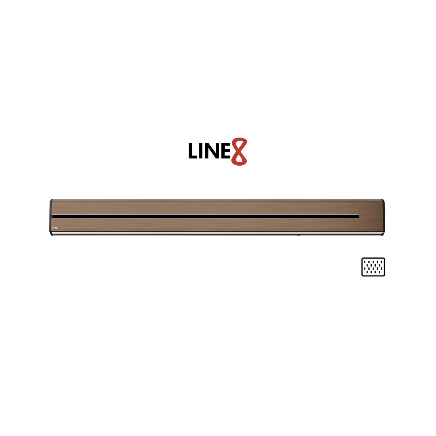 Line8 Model TL Triangle Power Track - Rose Gold