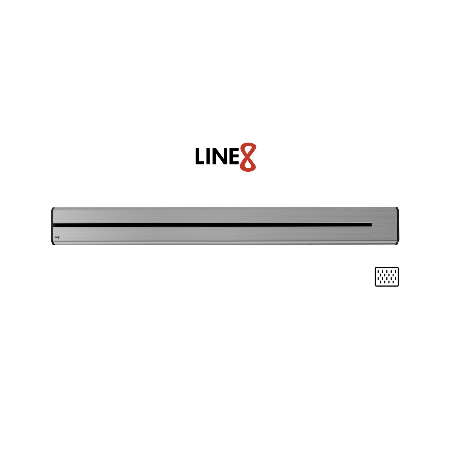Line8 Model TL Triangle Power Track - Silver Hairline