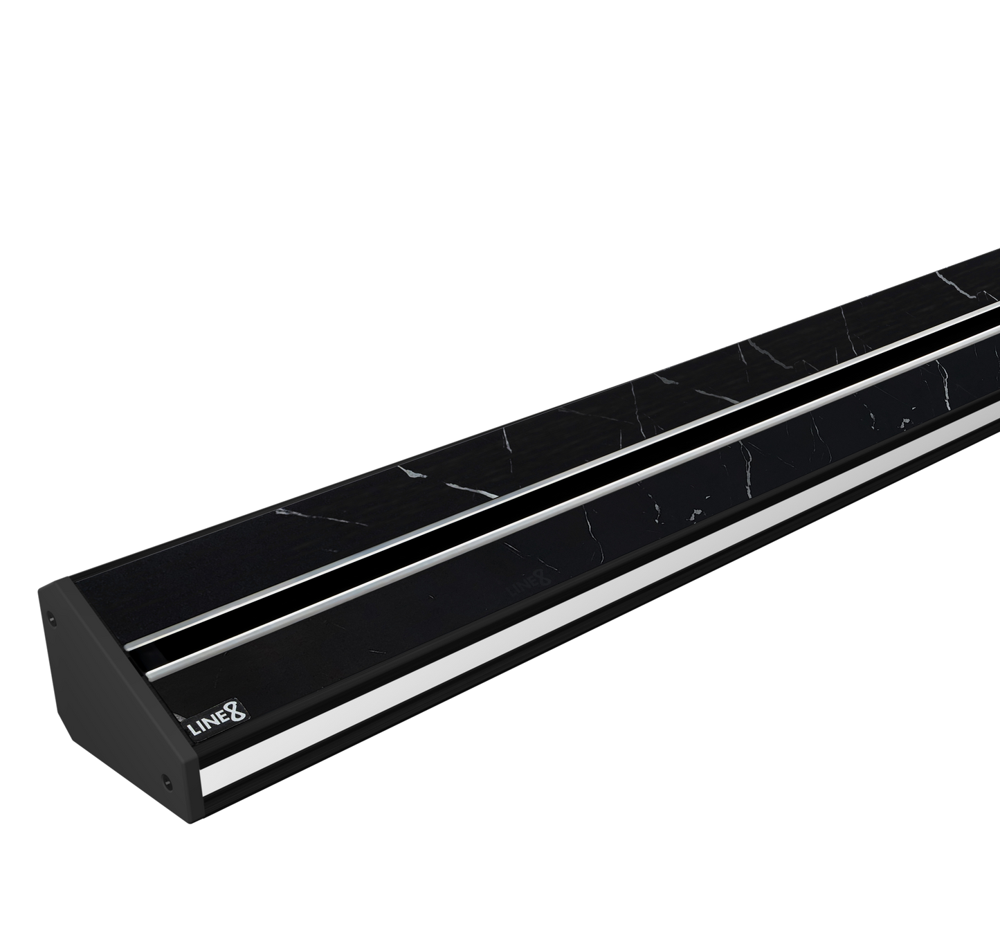 Line8 Model TL Triangle Power Track - Spanish Black Marble