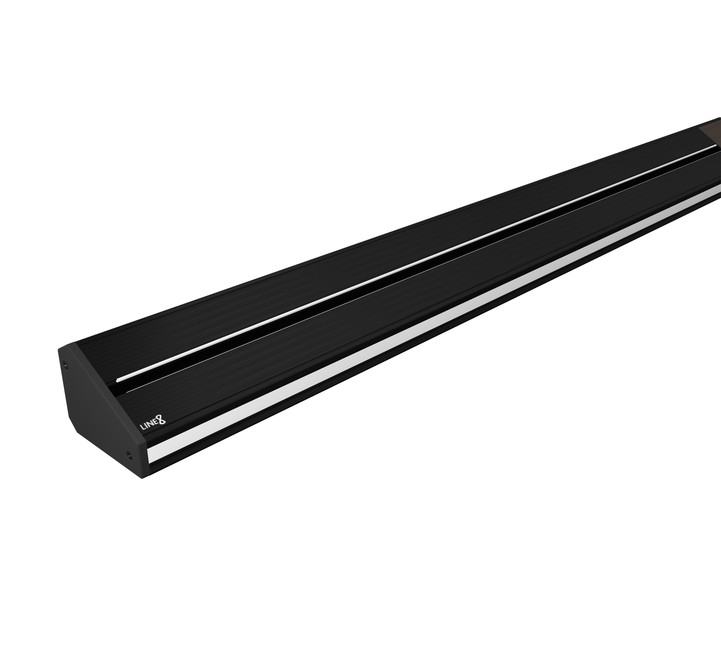 Line8 Model TL Triangle Power Track - Black Hairline – Line8 Singapore