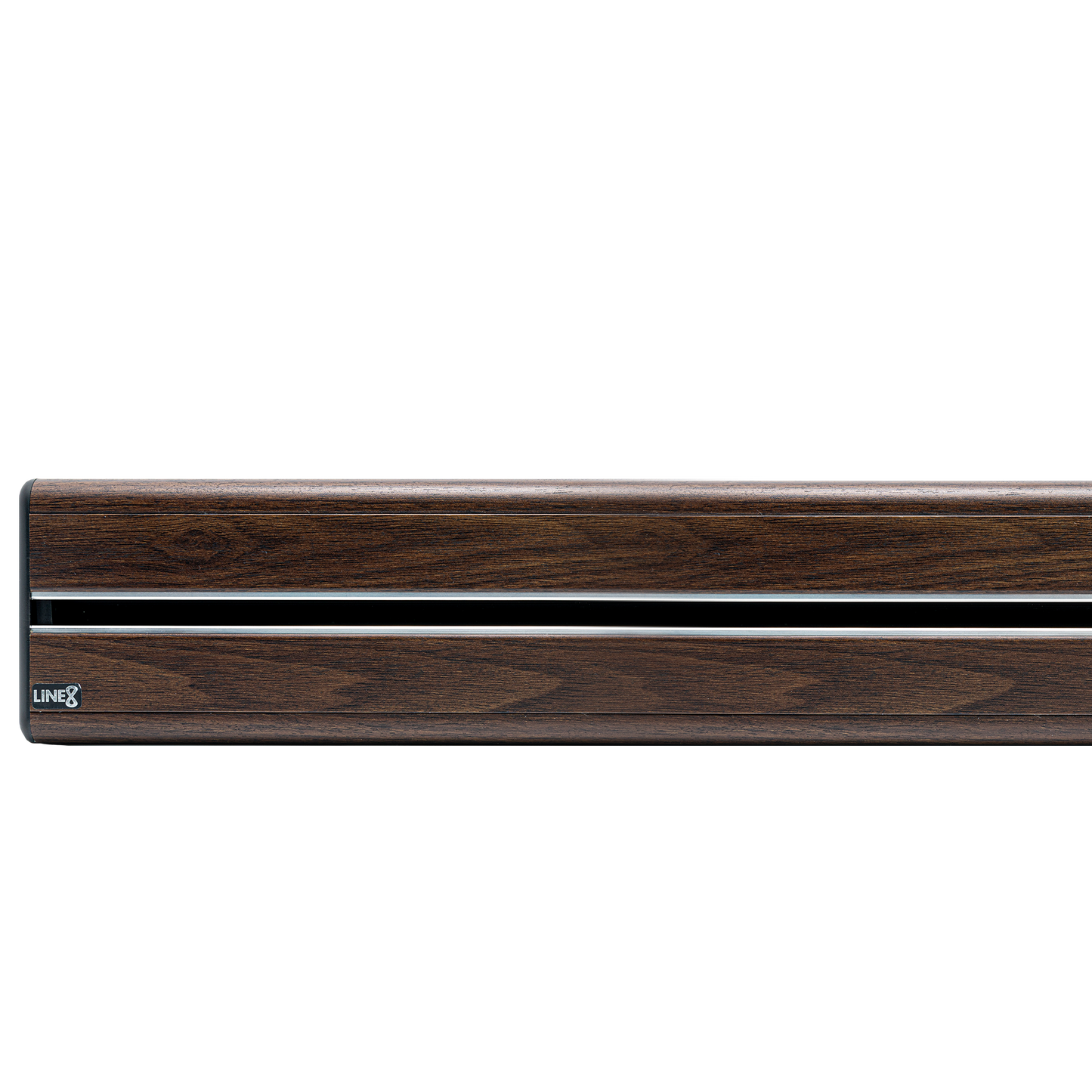 Line8 Model SL Surface Light Power Track - Brazilian Rosewood Finish