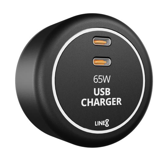 Line8 CHG-65 GaN USB Charger