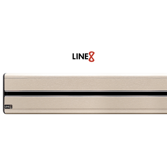 Line8 Model SL Surface Light Power Track - Champagne Gold Finish