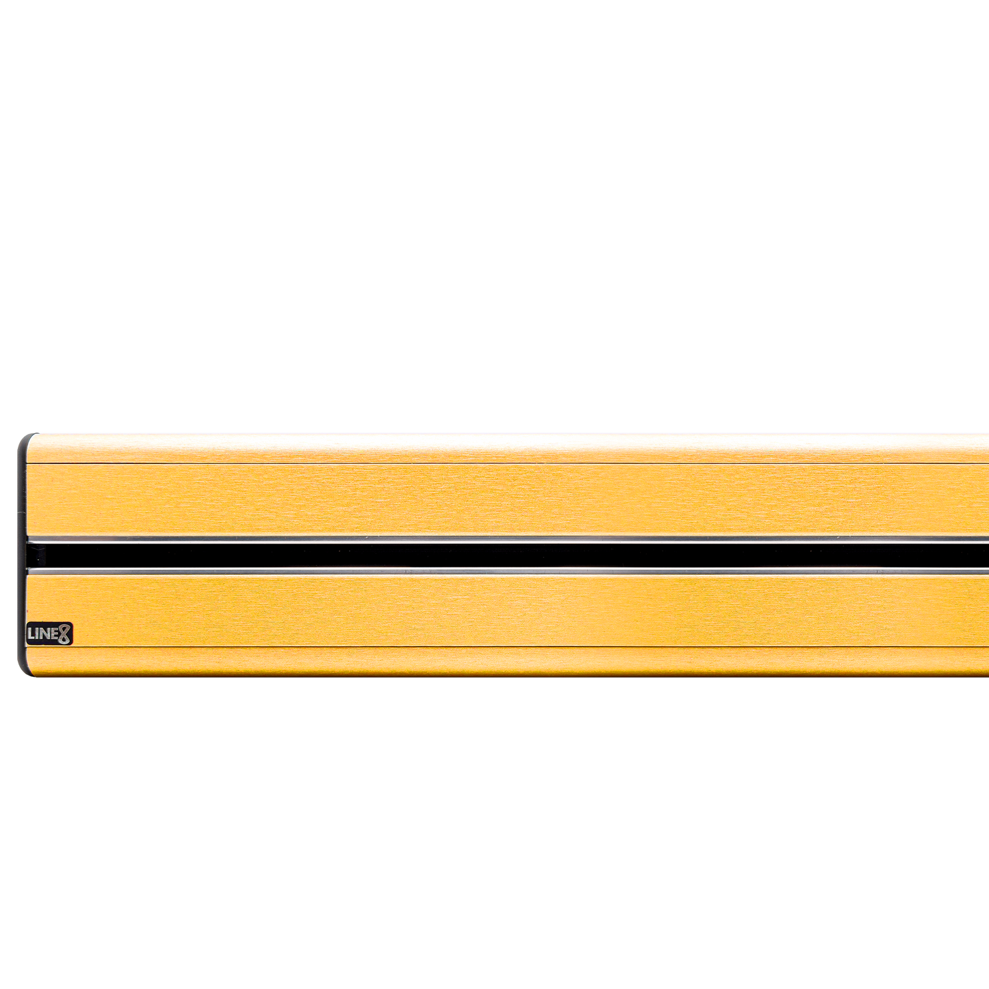 Line8 Model SL Surface Light Power Track - Gold Hairline Finish