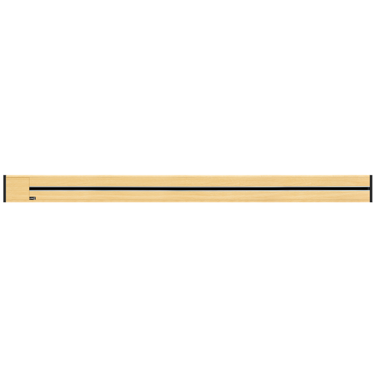 Line8 Model R Recessed Power Track - American Spruce Finish