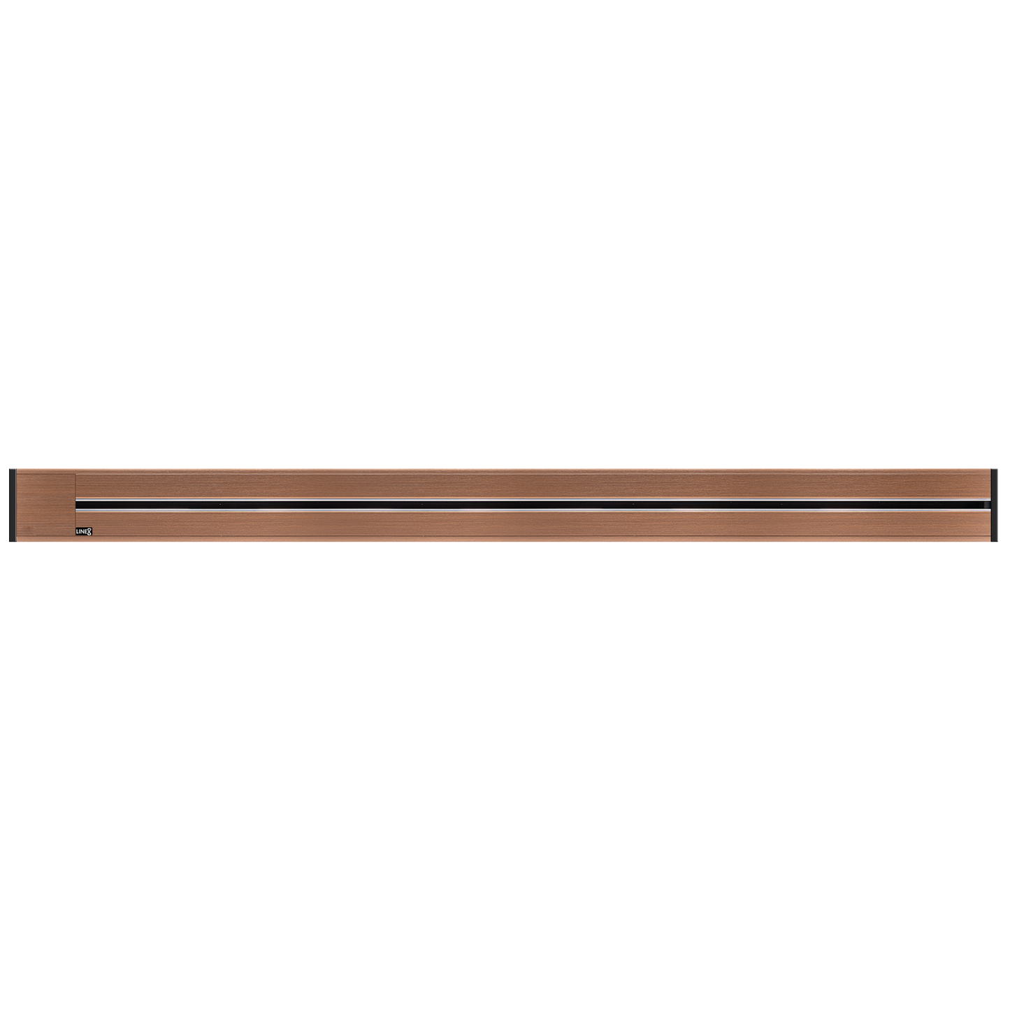 Line8 Model R Recessed Power Track - Rose Gold Finish