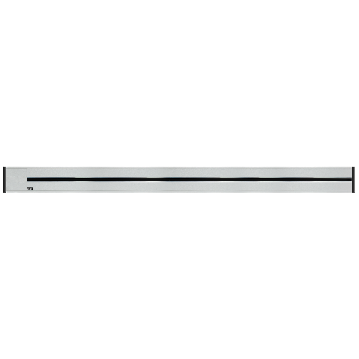 Line8 Model R Recessed Power Track  - Silver Hairline Finish