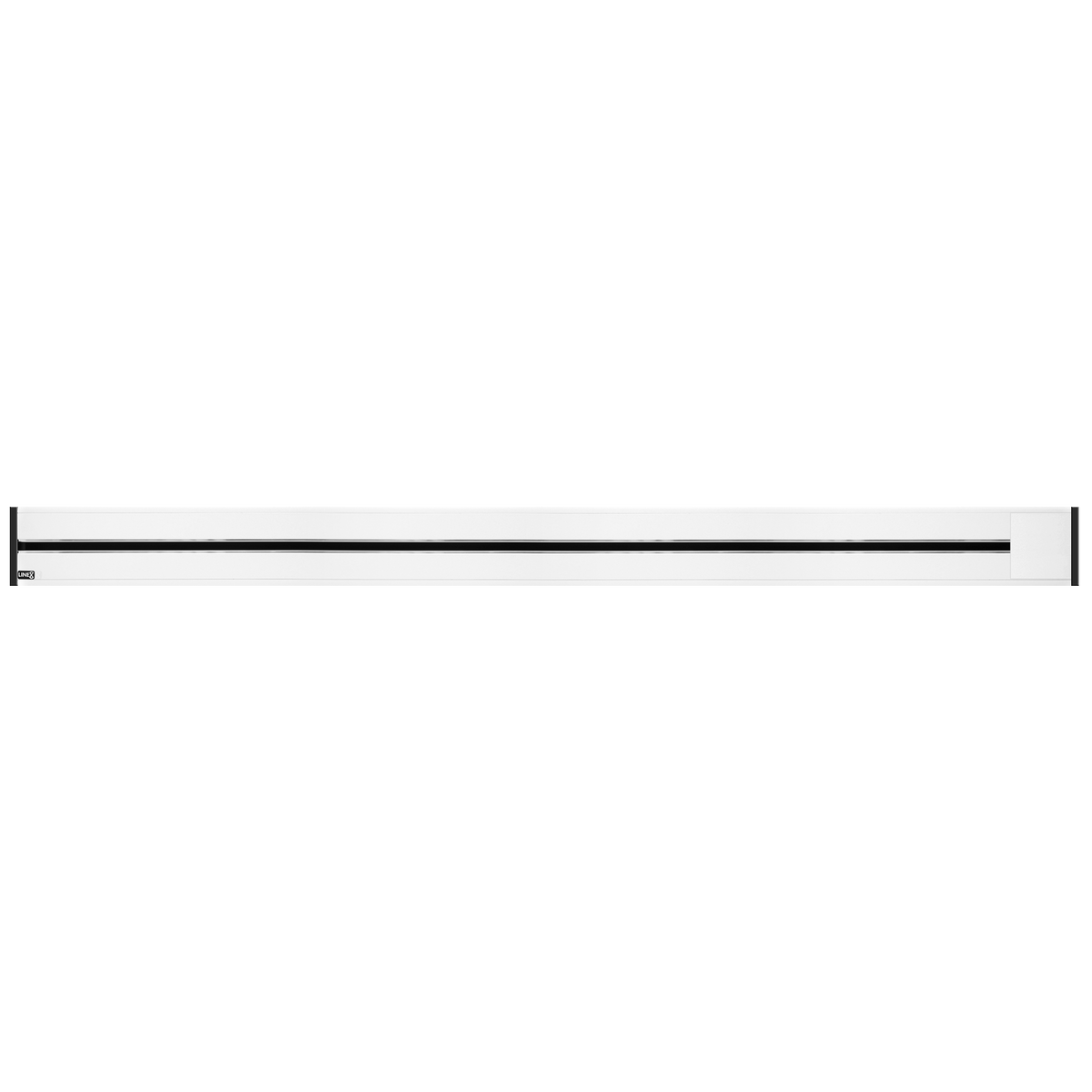 Line8 Model R Recessed Power Track  - Pearl White Finish