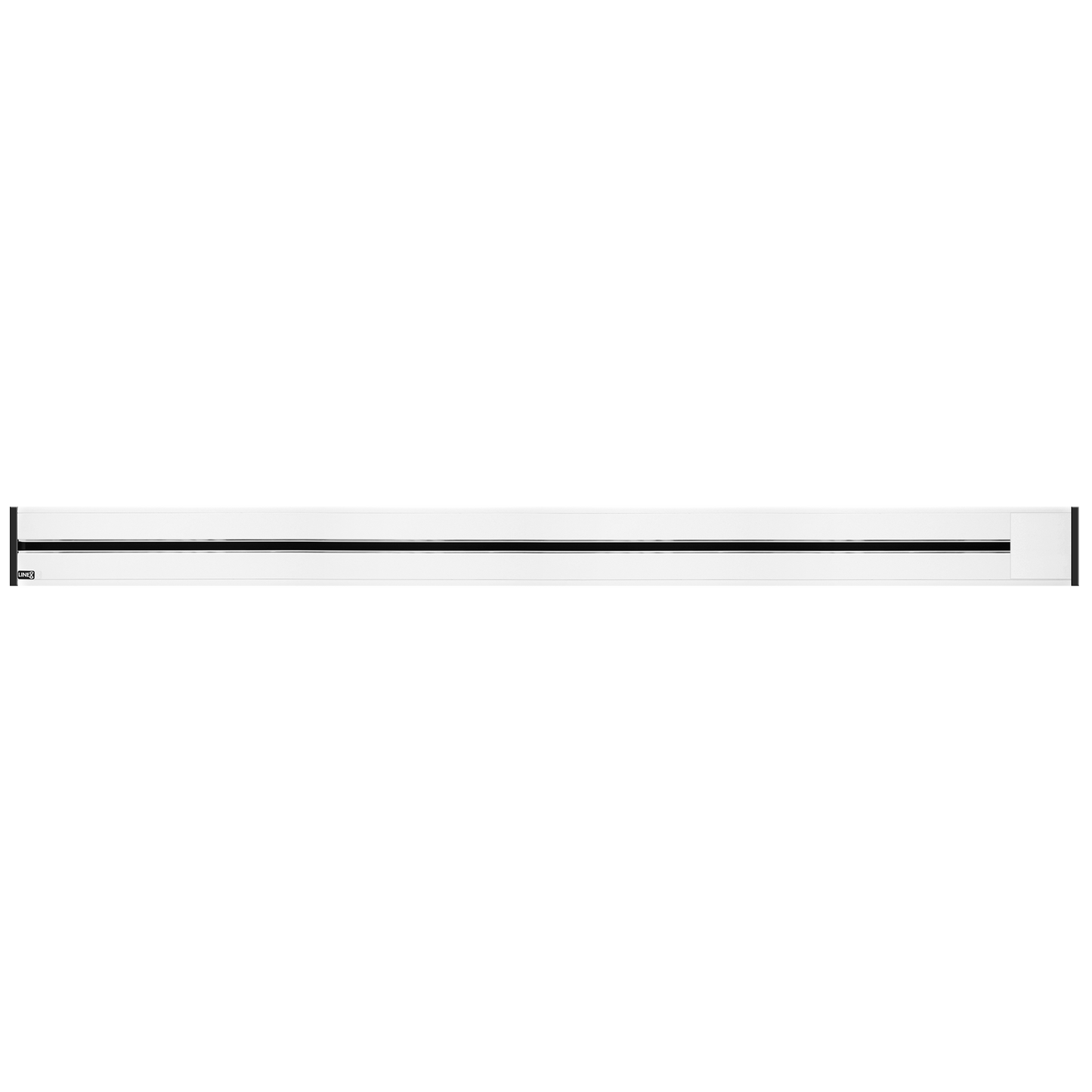 Line8 Model R Recessed Power Track  - Pearl White Finish