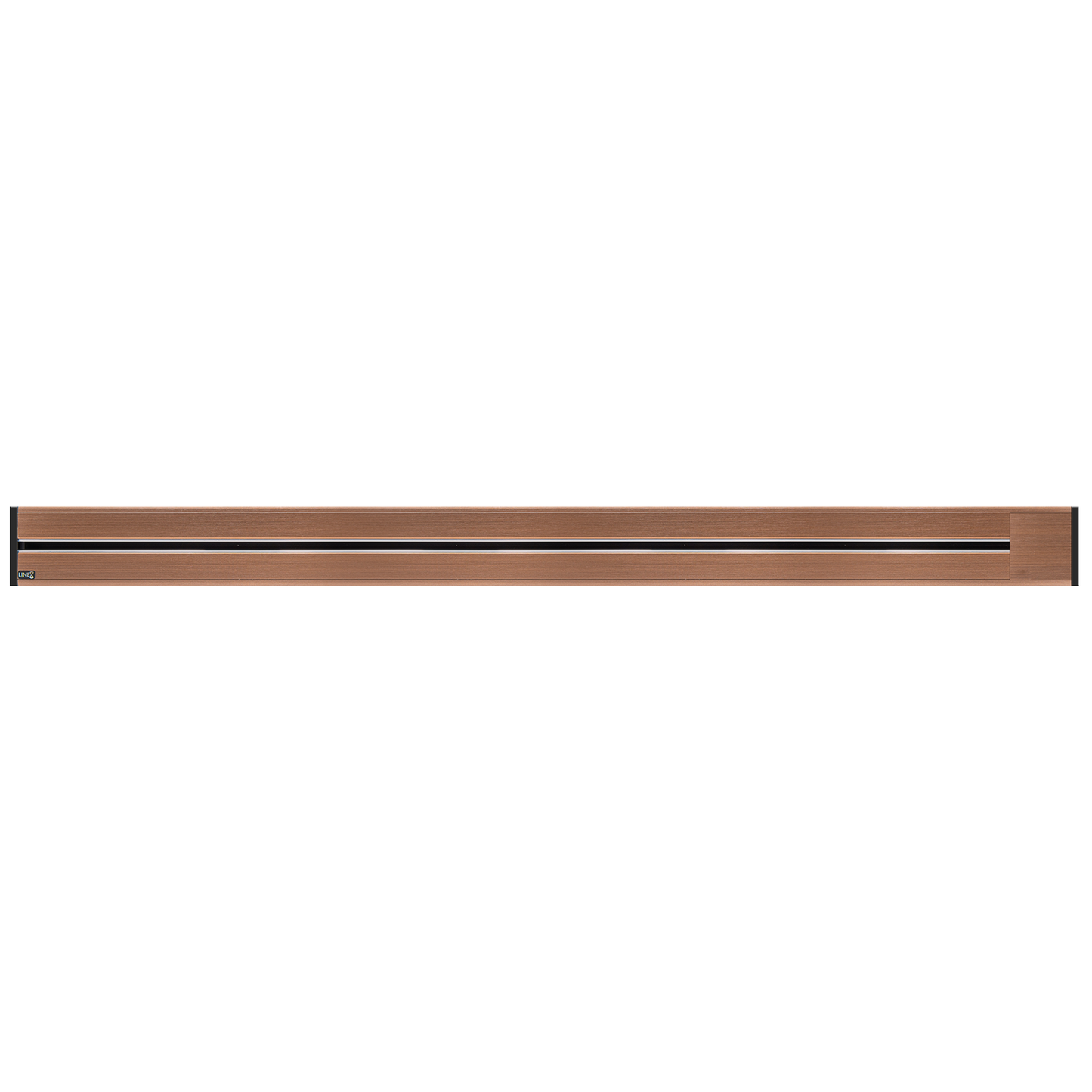 Line8 Model R Recessed Power Track - Rose Gold Finish