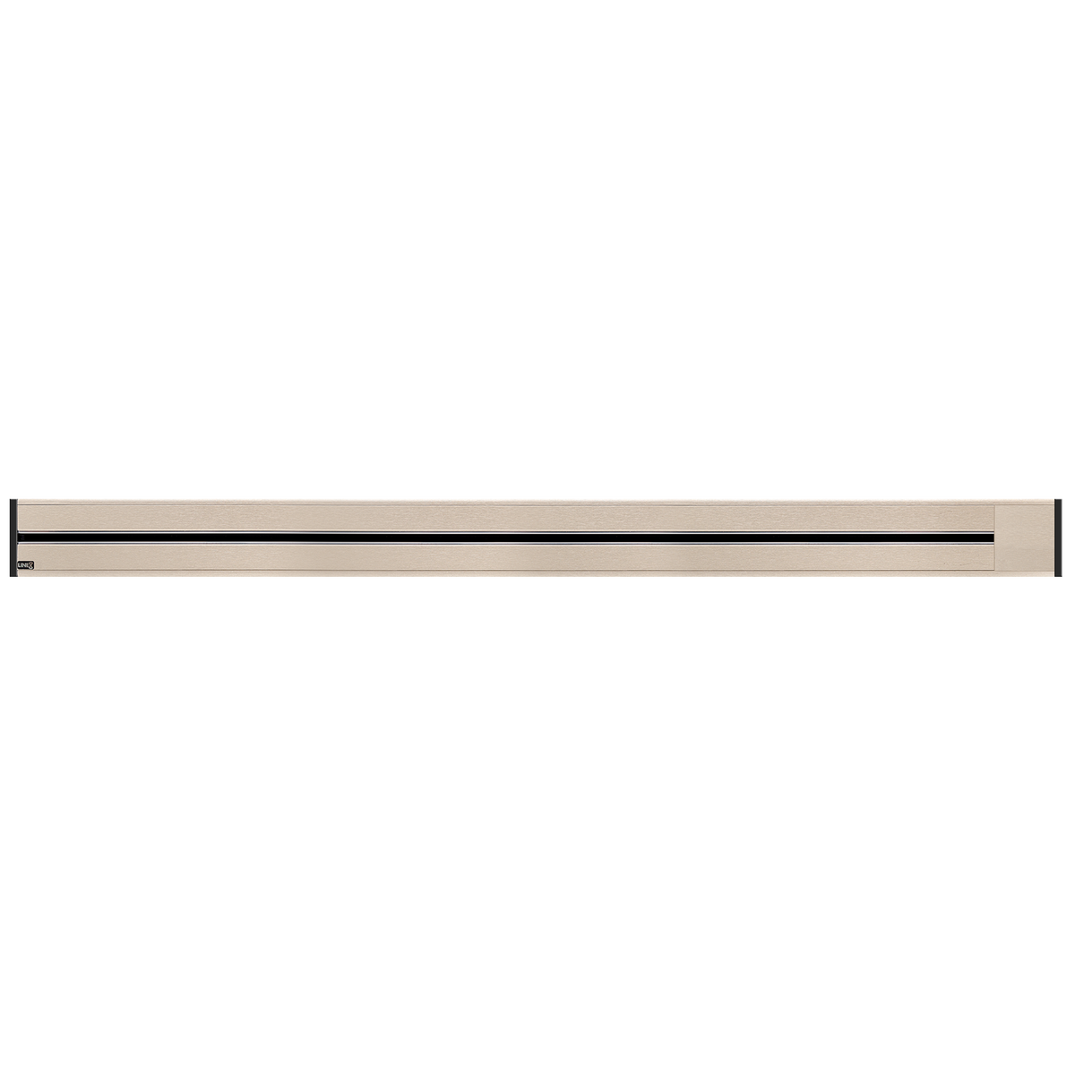 Line8 Model R Recessed Power Track  - Champagne Gold Finish