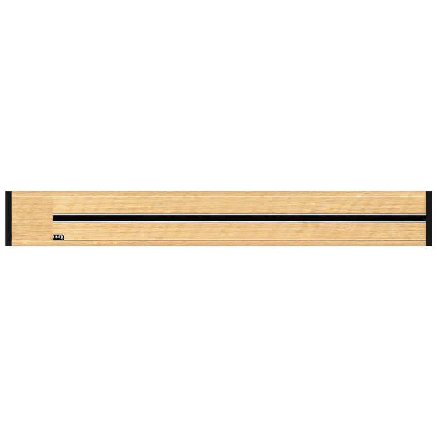 Line8 Model R Recessed Power Track - American Spruce Finish