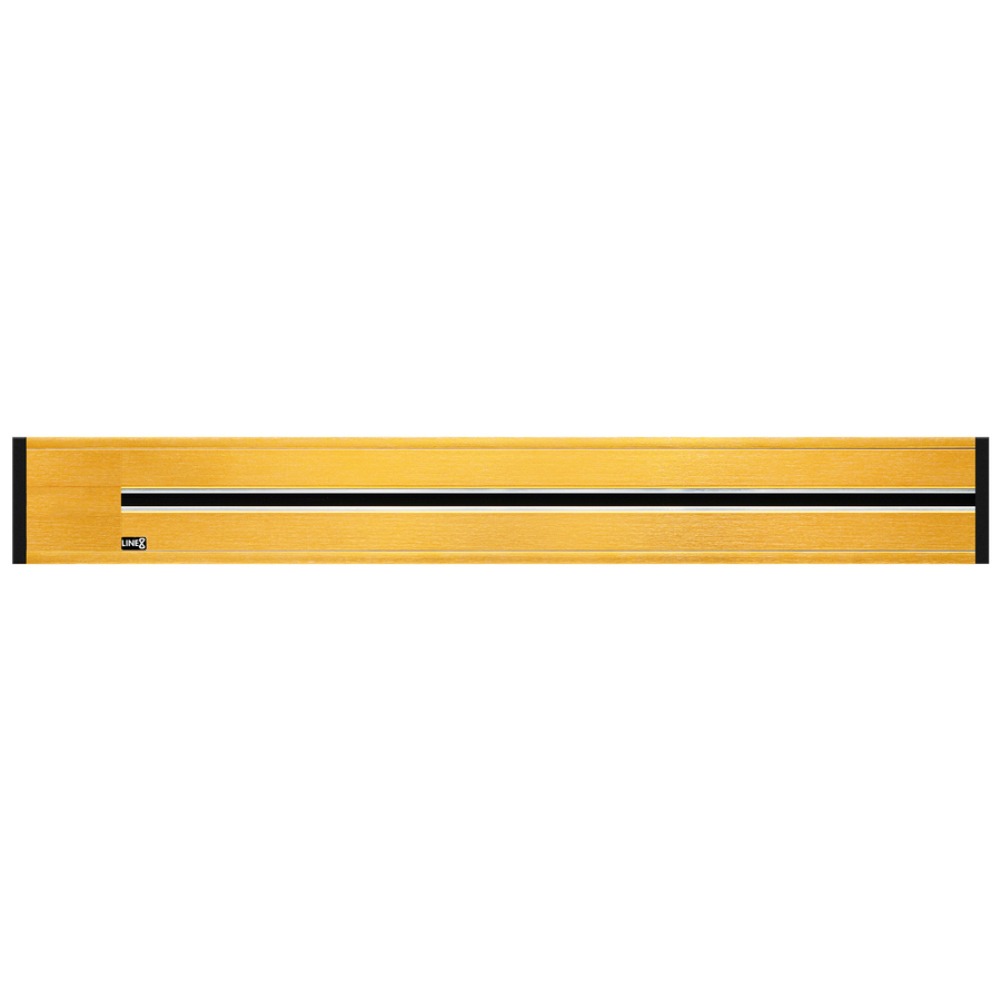 Line8 Model R Recessed Power Track - Gold Hairline Finish