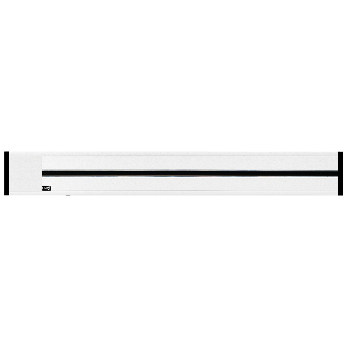 Line8 Model R Recessed Power Track  - Pearl White Finish