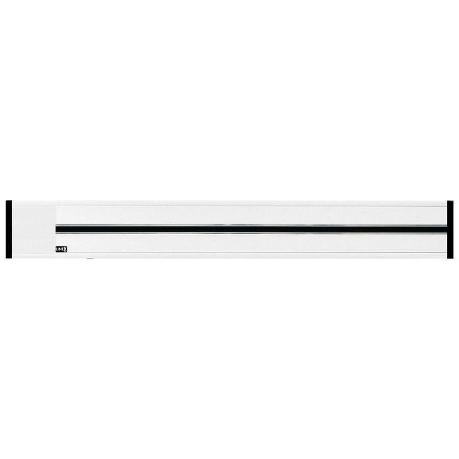 Line8 Model R Recessed Power Track  - Pearl White Finish