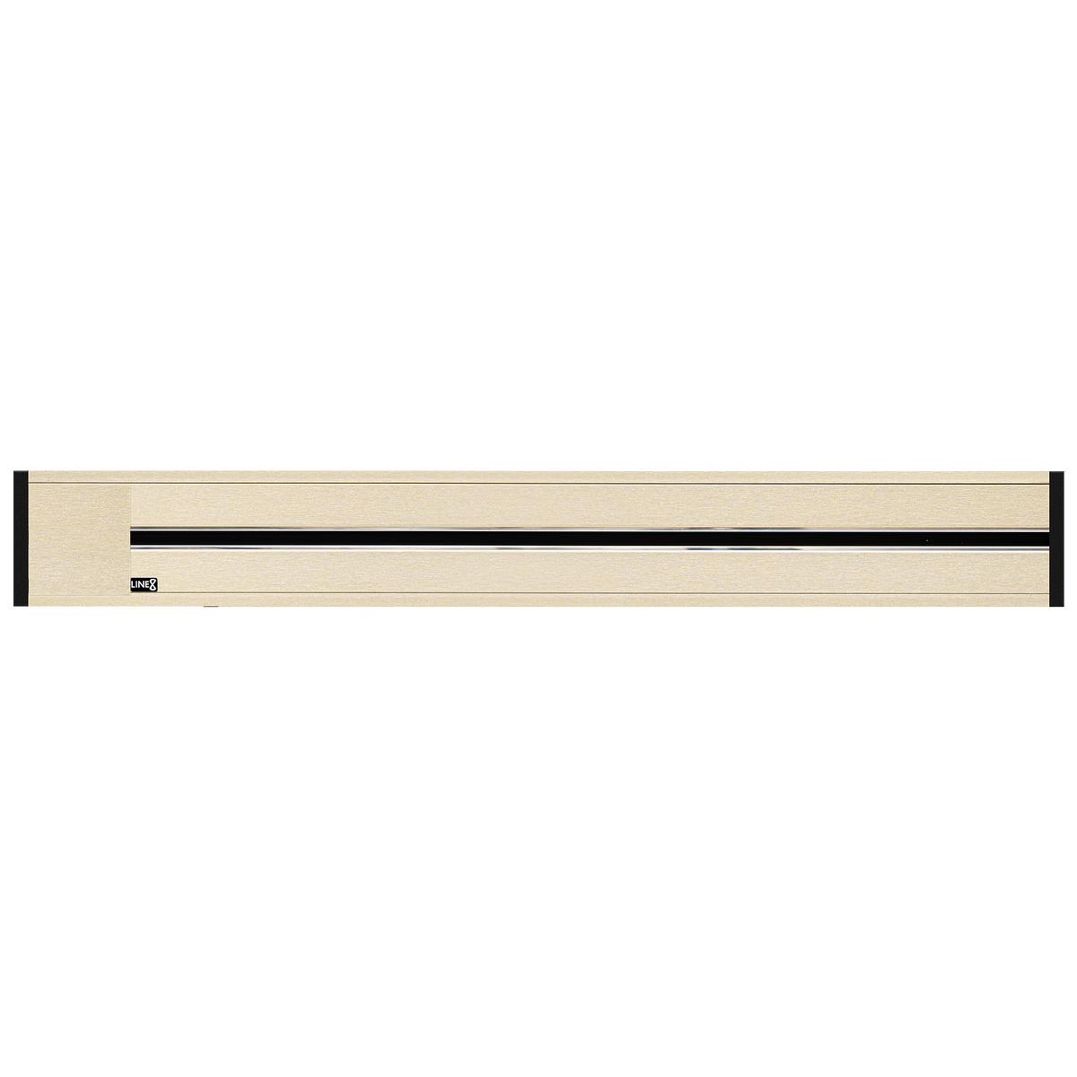 Line8 Model R Recessed Power Track  - Champagne Gold Finish