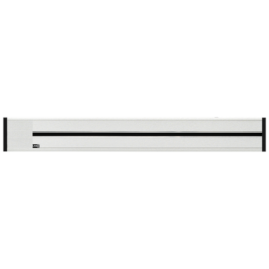 Line8 Model R Recessed Power Track  - Silver Hairline Finish