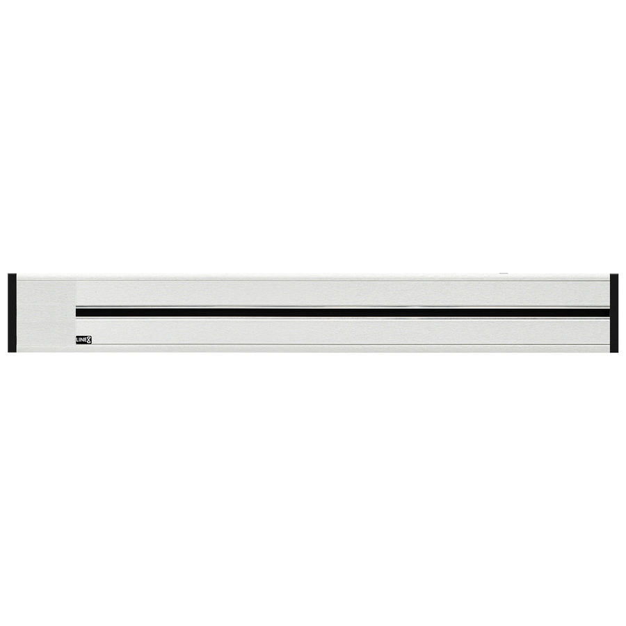 Line8 Model R Recessed Power Track  - Silver Hairline Finish